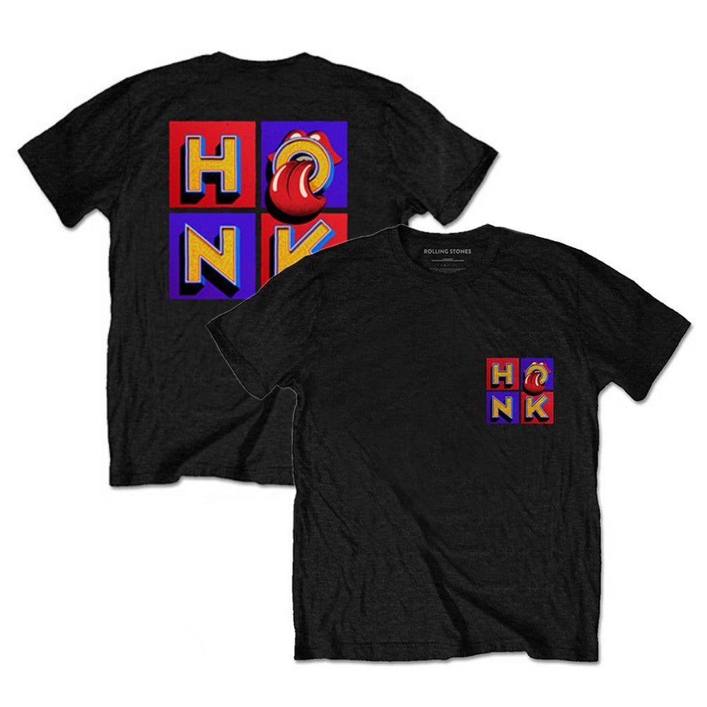 ROLLING STONES ローリングストーンズ (来日 35周年 記念 ) - Honk Album F&B / バックプリントあり / Tシャツ / メンズ - PGS